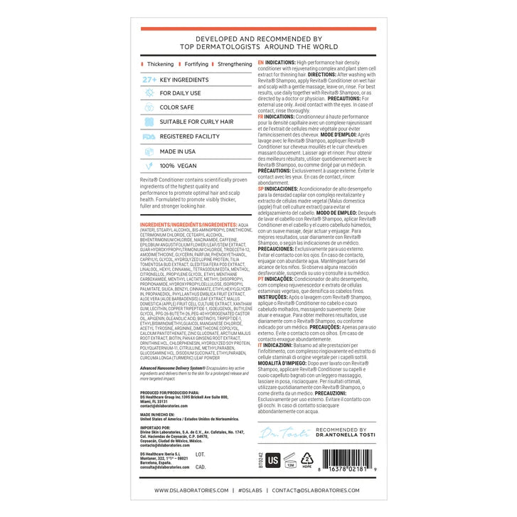 DS Laboratories Revita Hair Stimulating Conditioner (Anti-Hair Loss & Anti-Thinning), 31.3 fl oz