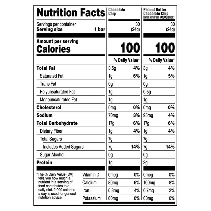 Quaker Chewy Granola Bars, Variety Pack, 0.84 oz, 60-count