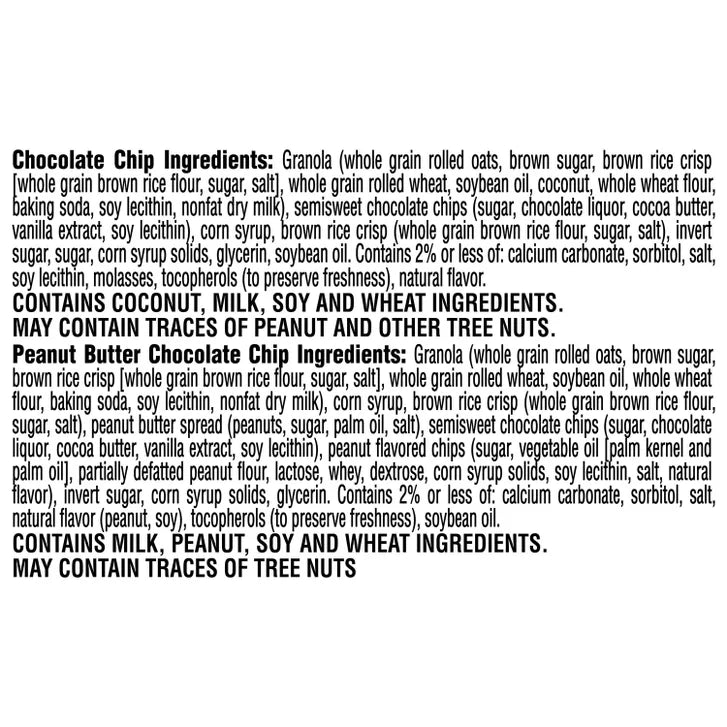 Quaker Chewy Granola Bars, Variety Pack, 0.84 oz, 60-count