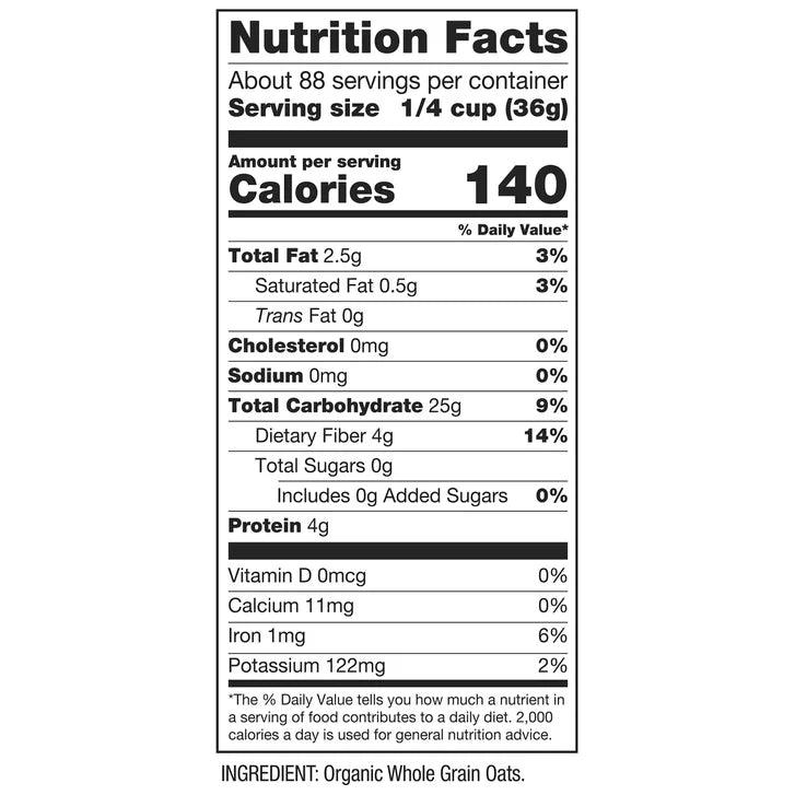 Bob's Red Mill Organic Quick Cooking Steel Cut Oats, 7 lbs.