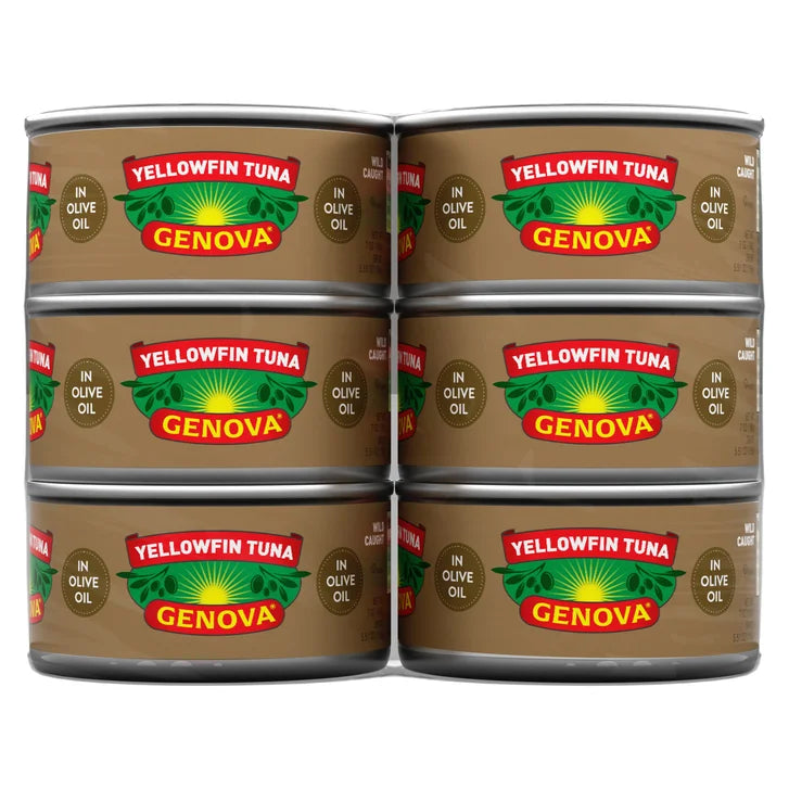Genova, Yellowfin Tuna, 7 oz, 6-Count