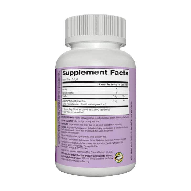 trunature Astaxanthin 6 mg., 100 Softgels
