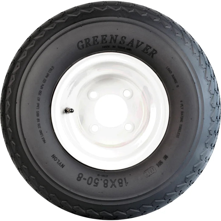 Greenball Greensaver 18X8.5-8 Golf Cart Tire & Wheel