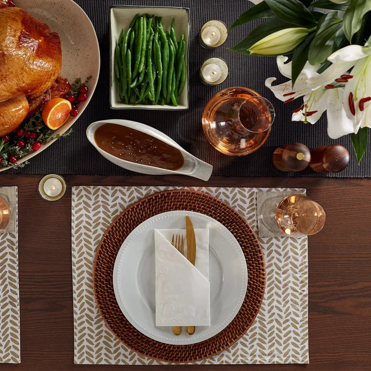 Vanity Fair Entertain White Paper Napkins, 3-ply, 60-count, 4-pack