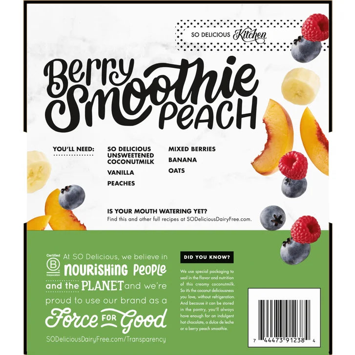 SO Delicious, Organic Coconut Milk, 32 oz, 6-Count