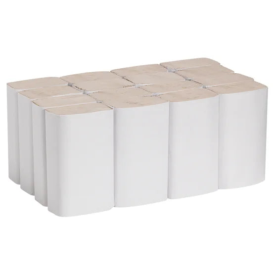 Marathon Paper Towel, Brown, Singlefold, 1-Ply, 250-count, 16-pack