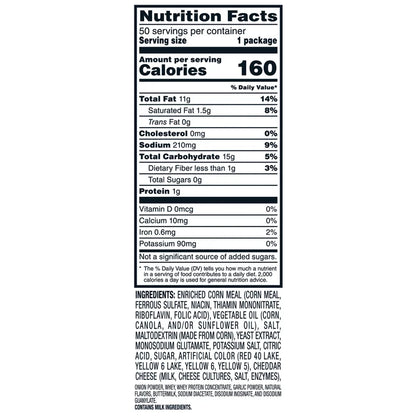 Cheetos Crunchy, Flamin' Hot, 1 oz, 50-count