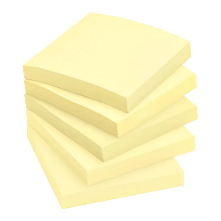 Post-it Notes, Canary Yellow, 3" x 3" 100 Sheets, 24 Pads