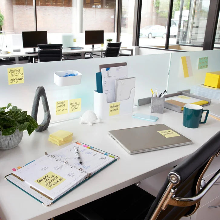 Post-it Notes, Canary Yellow, 3" x 3" 100 Sheets, 24 Pads