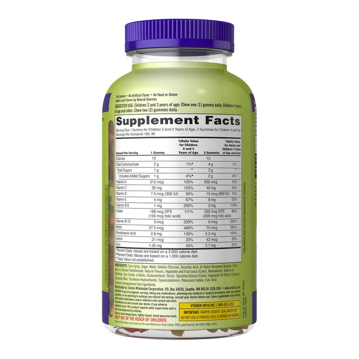 Kirkland Signature Children's Multivitamin, 320 Gummies