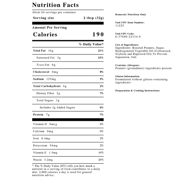 Skippy Peanut Butter, Super Chunk, 48 oz, 2-count