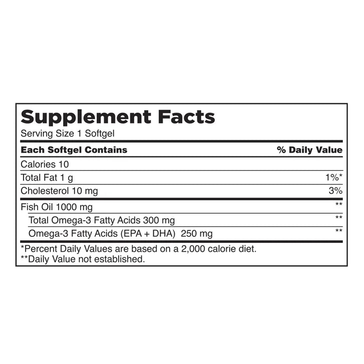 Kirkland Signature Fish Oil 1000 mg., 400 Softgels