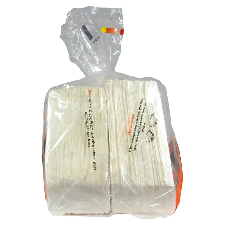 Connaisseur #4 Cone Coffee Filters, 400-count