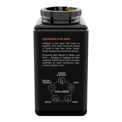 youtheory Mens Collagen Advanced Formula, 390 Tablets