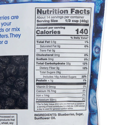 Kirkland Signature, Whole Dried Blueberries, 20 oz