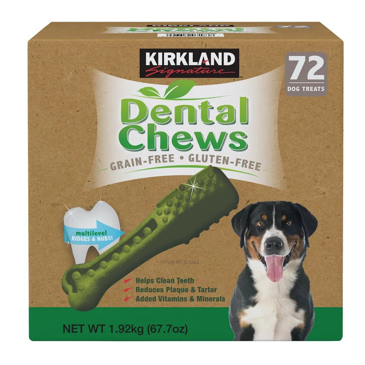 Kirkland Signature Dental Chews, 72-count