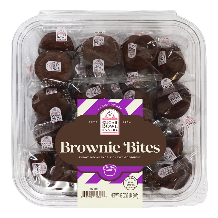Sugar Bowl Bakery, Brownie Bites, 32-Count