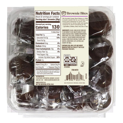 Sugar Bowl Bakery, Brownie Bites, 32-Count