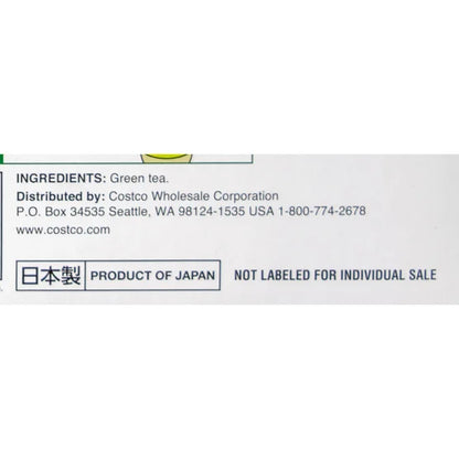 Kirkland Signature Green Tea Bags, 1.5 g, 100-count