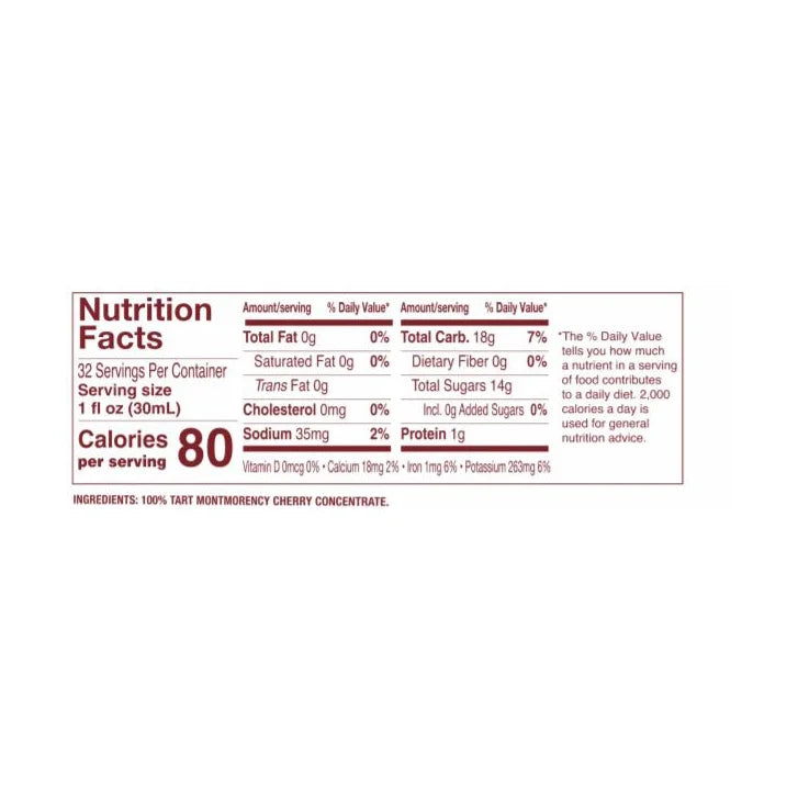Cherry Bay Orchards Tart Cherry Concentrate 32 fl. oz., 2-pack